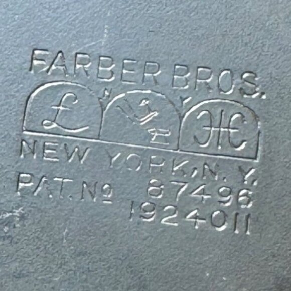 Vintage Farber Bros. Krome Amethyst Glass Round Pitcher Mid Century - Picture 8 of 9